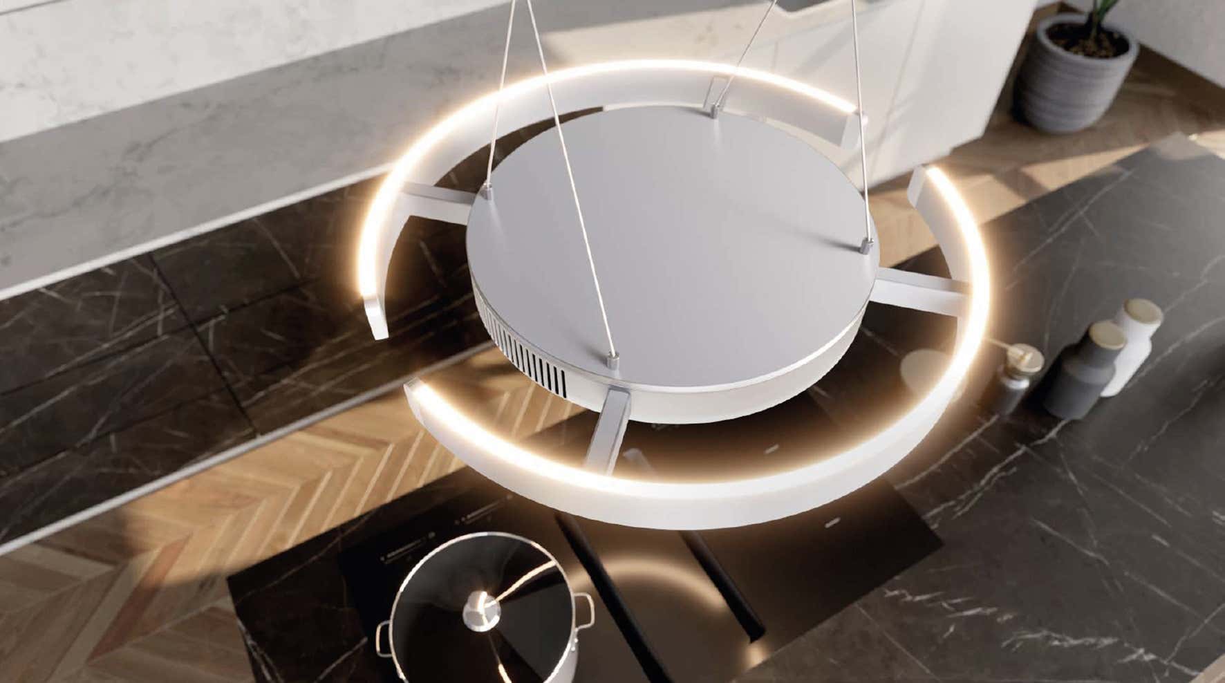 La lampada di design che illumina e purifica l’aria in hotel e ristoranti La lampada di design che illumina e purifica l’aria in hotel e ristoranti